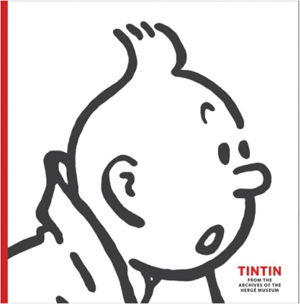 Cover art for Tintin The Art of Herge