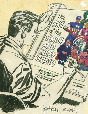 Cover art for Art of the Simon and Kirby Studio