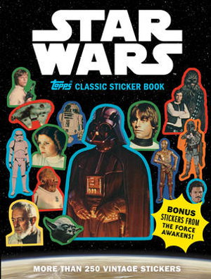 Cover art for Star Wars Topps Classic Sticker Book