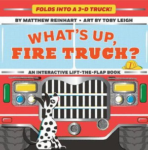 Cover art for What's Up, Fire Truck? (A Pop Magic Book)