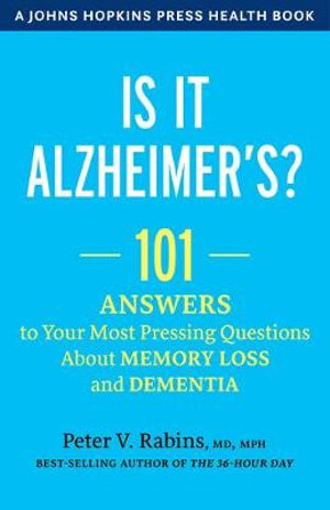 Cover art for Is It Alzheimer's?