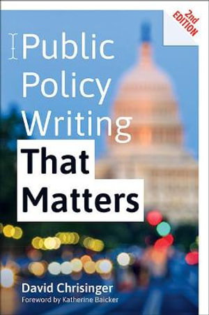 Cover art for Public Policy Writing That Matters