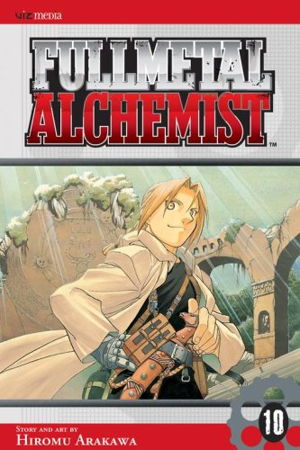 Cover art for Fullmetal Alchemist volume 10
