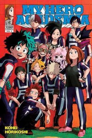 Cover art for My Hero Academia Vol. 4