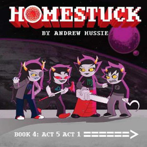 Cover art for Homestuck, Book 4
