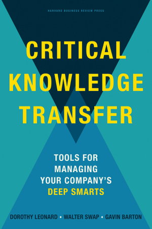Cover art for Critical Knowledge Transfer