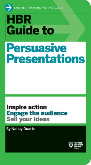 Cover art for HBR Guide to Persuasive Presentations (HBR Guide Series)