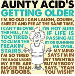 Cover art for Aunty Acid's Getting Older