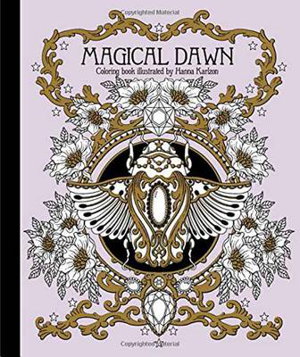 Cover art for Magical Dawn Coloring Book