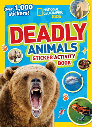 Cover art for National Geographic Kids Fierce Animals Sticker Activity Boo Over