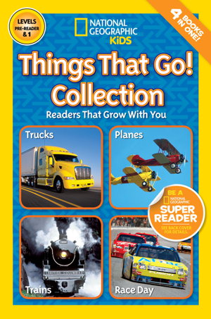 Cover art for Nat Geo Readers Things That Go Collection