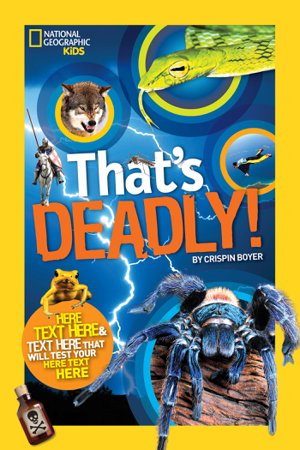 Cover art for That's Deadly!