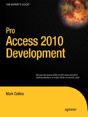 Cover art for Pro Access 2010 Development