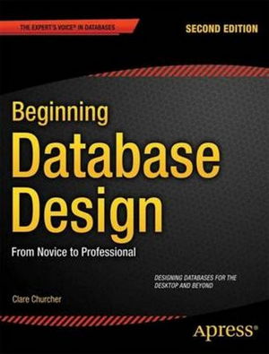 Cover art for Beginning Database Design