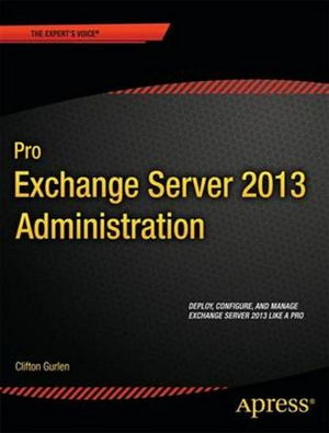 Cover art for Pro Exchange Server 2013 Administration