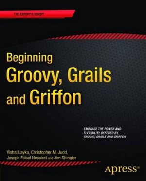 Cover art for Beginning Groovy, Grails And Griffon