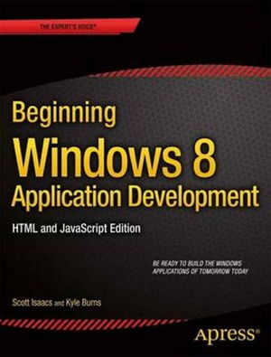 Cover art for Beginning Windows 8 Application Development - HTML and JavaScript Edition