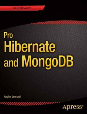 Cover art for Pro Hibernate and MongoDB