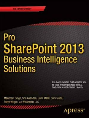 Cover art for Pro SharePoint 2013 Business Intelligence Solutions