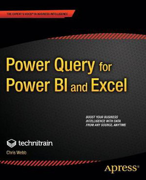 Cover art for Power Query for Power Bi and Excel