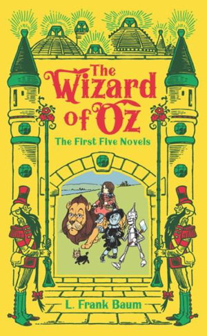 Cover art for Wizard of Oz First Five Novels Leather-Bound