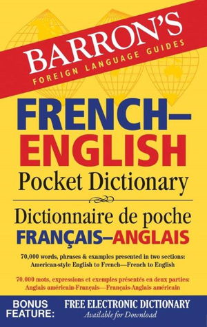 Cover art for Barron's French-English Pocket Dictionary