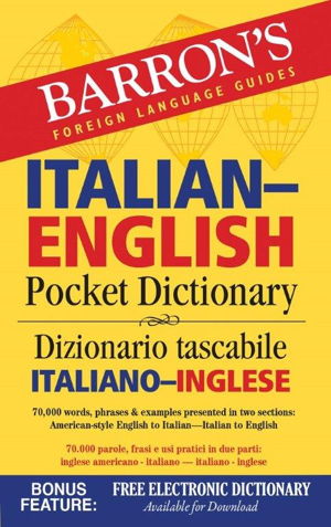 Cover art for Barron's Italian-English Pocket Dictionary