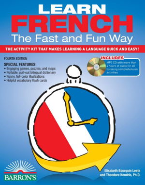 Cover art for Learn French the Fast and Fun Way with MP3 CD