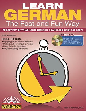 Cover art for Learn German the Fast and Fun Way with MP3 CD
