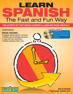 Cover art for Learn Spanish the Fast and Fun Way with MP3 CD
