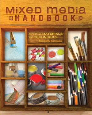 Cover art for Mixed-Media Handbook Exploring Materials & Techniques