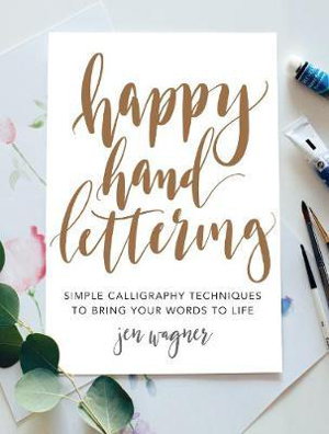 Cover art for Happy Hand Lettering