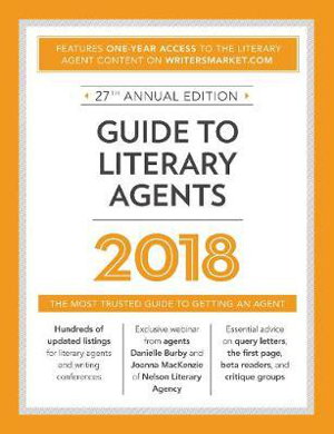 Cover art for Guide to Literary Agents 2018