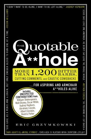 Cover art for The Quotable A**hole