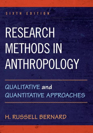 Cover art for Research Methods in Anthropology