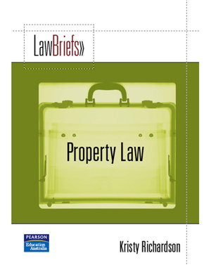 Cover art for Pearson Law Briefs Property Law
