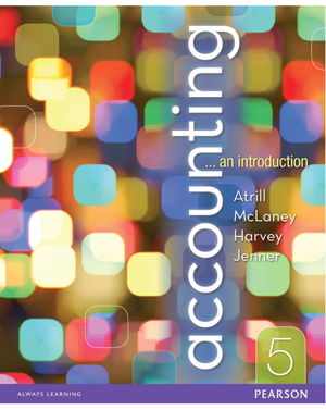 Cover art for Accounting an Introduction 5th edition