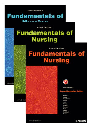 Cover art for Kozier and Erb's Fundamentals of Nursing v. 1-3