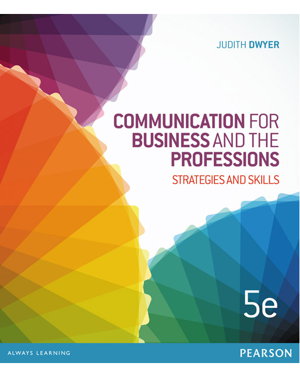 Cover art for Communication for Business and the Professions