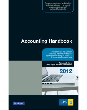 Cover art for CPA Accounting Handbook 2012