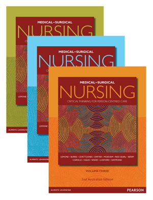 Cover art for Medical-Surgical Nursing (Australian Edition) Volumes 1-3