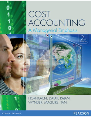Cover art for Cost Accounting A Managerial Emphasis