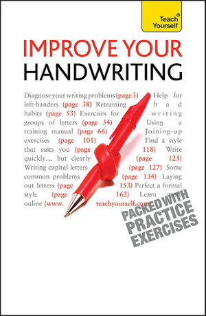 Cover art for Improve Your Handwriting Learn to write in a confident and fluent hand