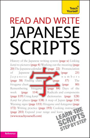 Cover art for Read and Write Japanese Scripts: Teach Yourself