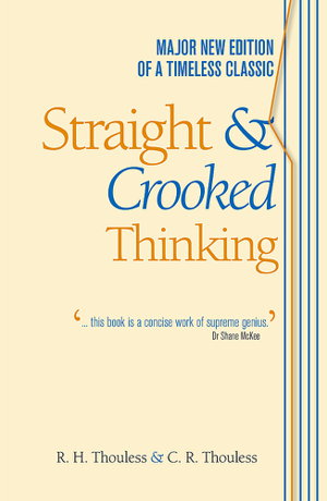 Cover art for Straight and Crooked Thinking