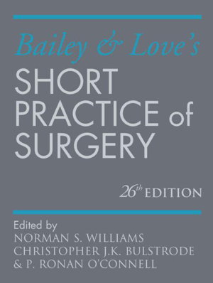 Cover art for Bailey & Love's Short Practice of Surgery