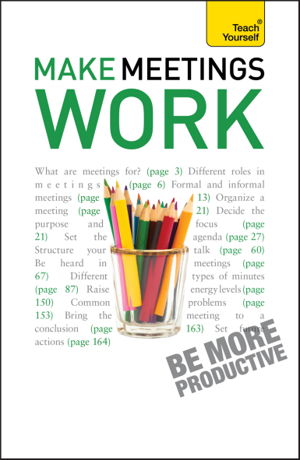 Cover art for Make Meetings Work: Teach Yourself