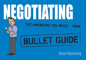 Cover art for Negotiating: Bullet Guides