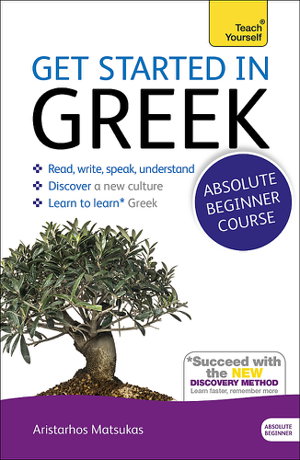 Cover art for Get Started in Beginner's Greek: Teach Yourself