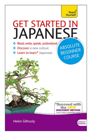 Cover art for Get Started in Japanese Teach Yourself New Edition